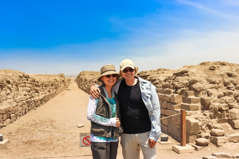 Lima: Tour zur archäologischen Stätte Pachacamac mit MuseumPachacamacs Inka-Pyramiden Tour inklusive Museum