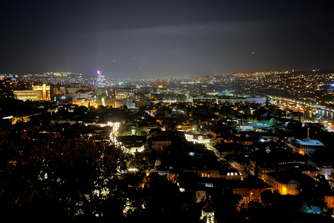 Tbilisi by Night: Private Old Town Walk & Traditional Dinner Muslim-Friendly Dinner (No Pork, No Alcohol)