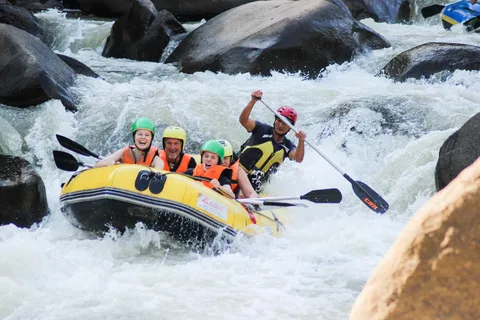 Chiang Mai : Rafting em águas brancas