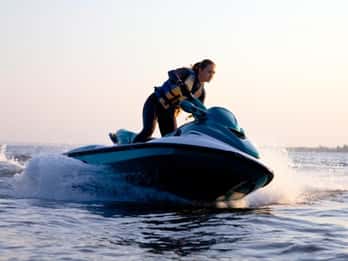 Bali: Jetski-eventyr på Nusa Dua-stranden