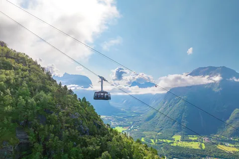 From Åndalsnes: Roundtrip Cable Car Tickets