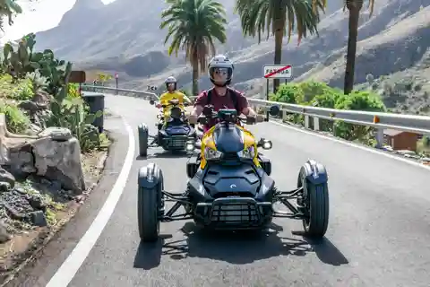 Maspalomas: Ryker Moto Tour to Fataga (Mountain buggy)