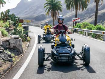 Maspalomas: Ryker Moto Tour to Fataga (Mountain buggy)