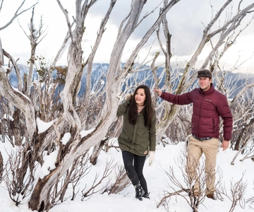 From Melbourne: Lake Mountain Snow Experience