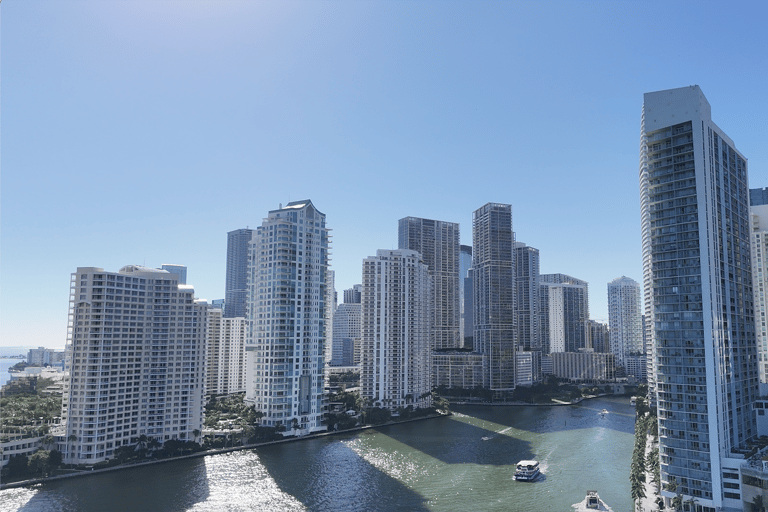 Miami Boat Tour : Mansions & Skyline with optional Pick-up PARTIAL PAYMENT | Miami Boat Tour