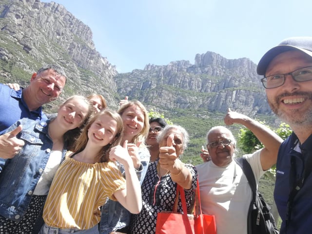 Montserrat: Halbtagestour am Morgen oder Nachmittag mit Abholung