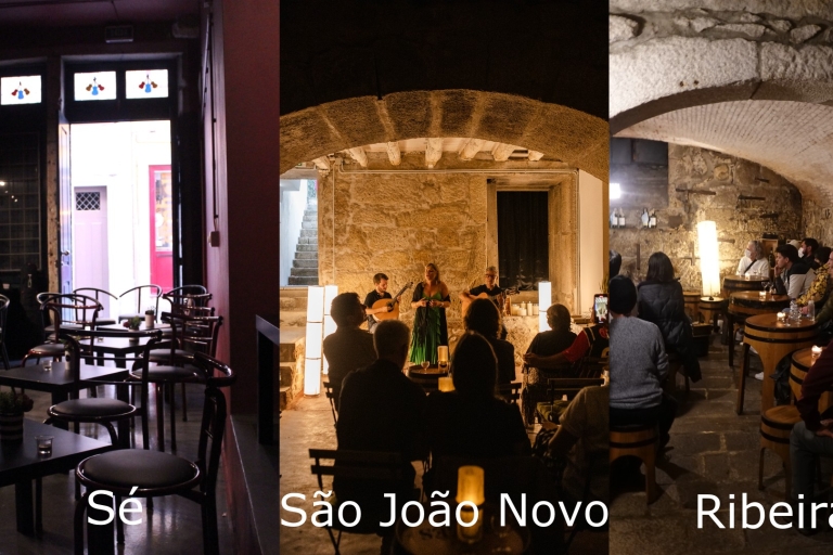 Porto: Live Fado Show with Glass of Port Wine