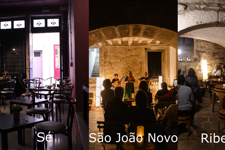 Porto: Live-Fado-Show mit einem Glas Portwein