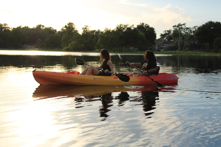 Orlando : Visite guidée en kayak au coucher du soleil