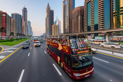 Dubaï : bus à arrêts multiples de 5 jours, croisière en boutre et visite du désert