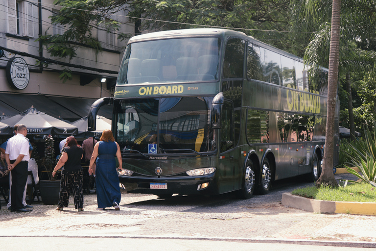 São Paulo: Premium Bus Tour with Dinner and Veggie Option