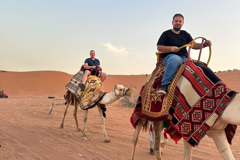 Riyadh:Red Sand Dunes camel ride&Quad&Sandboarding Adventure Private Tour with pick up and drop off from your location