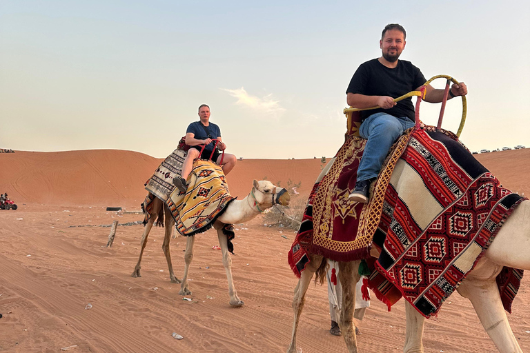 Riyadh:Red Sand Dunes camel ride&Quad&Sandboarding Adventure Private Tour with pick up and drop off from your location