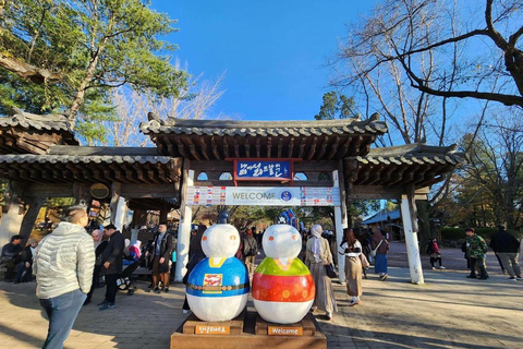 Seoul: Seoraksan & Nami island & Korean Garden Tour [Winter wonder] Seoraksan+Nami island+ Eobi Ice Valley