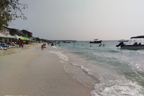 Cartagena: ROSARIO ISLANDS & PLAYA BLANCA Tour by boat+Lunch