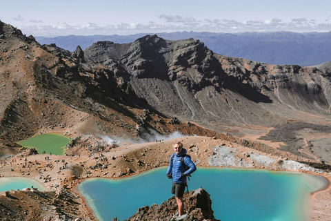 Trasferimento privato per il Tongariro Alpine Crossing da Auckland