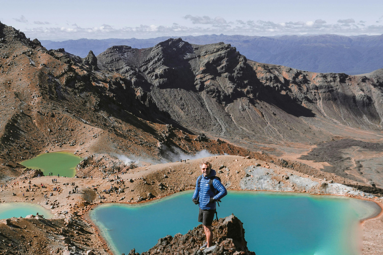 Trasferimento privato per il Tongariro Alpine Crossing da Auckland