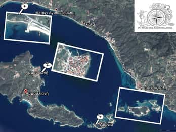 Ammouliani Drenia, crociera e visita delle isole