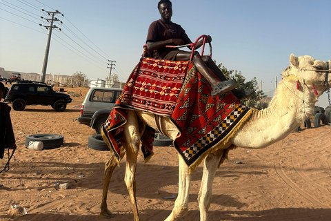 Riyadh:Red Sand Dunes camel ride&Quad&Sandboarding Adventure Private Tour with pick up and drop off from your location