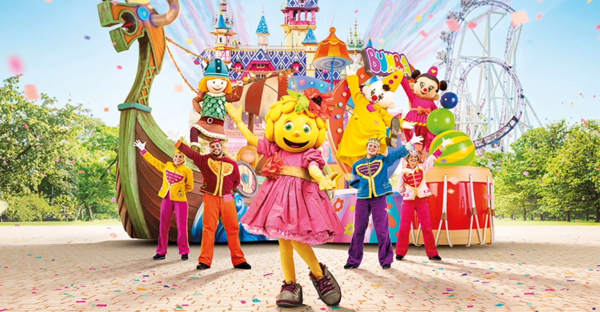 Plopsaland Belgium - Theme Park - Entry Ticket