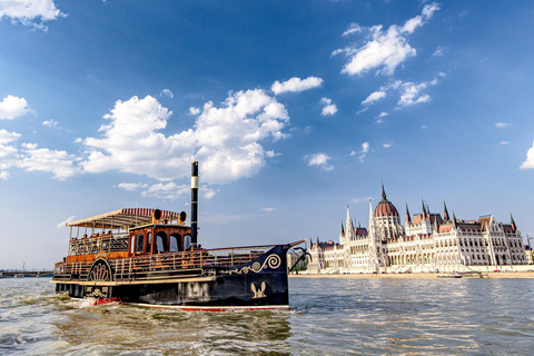 Budapest: Historic Cruise with Welcome DrinkHistorical Daytime Cruise with Tokaj Premium Frizzante