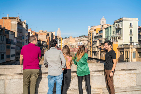 From Barcelona: Montserrat and Girona Guided Day Trip Regular Tour - Spanish Guide