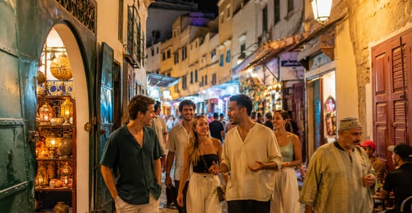 Casablanca City Night Tour and Traditional Moroccan Dinner