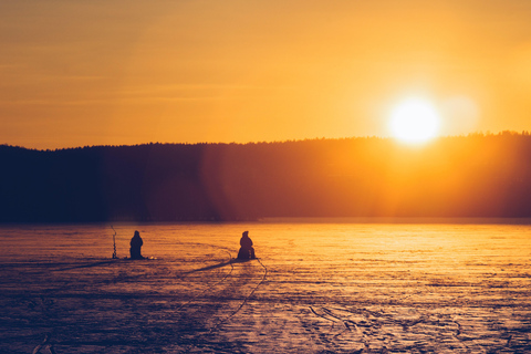 Levi Lapland: Arktyczne wędkarstwo podlodowe