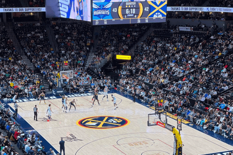 Denver: Denver Nuggets NBA matchbiljett på Ball ArenaBudget Sittplatser