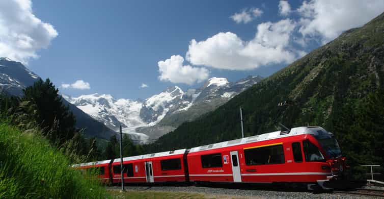 From Milan: Bernina Train Day Trip to Tirano & St. Moritz photo 3
