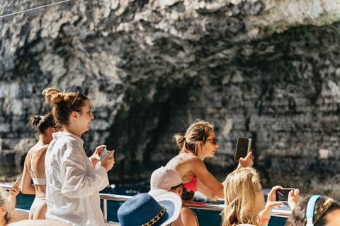 Malta: Excursión a las Islas Gozo y Comino, Laguna Azul y Cuevas MarinasIslas Comino y Gozo - Sólo barco