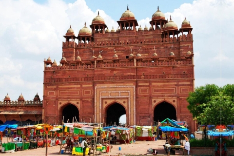 De Jaipur: visite privée du même jour au Taj MahalTour avec voiture et chauffeur