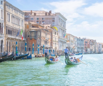 Venise : Promenade en gondole sur le Grand Canal