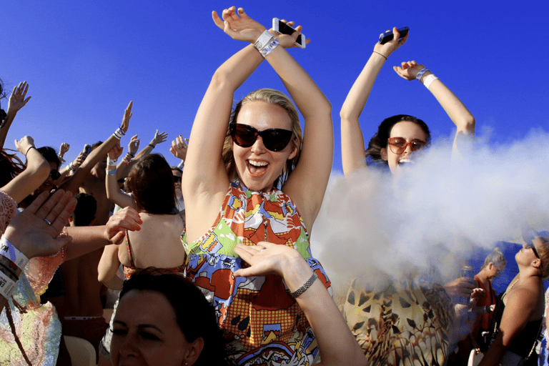 Ibiza: Sunset Boat Party, Open Bar, and VIP Club Entry