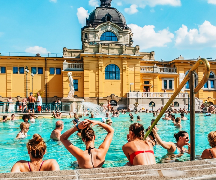 Budapest: Széchenyi-Spa mit optionaler Pálinka-Tour