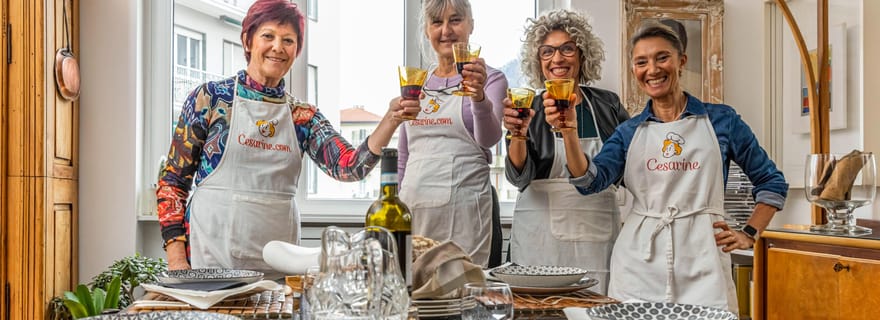 Cours de pâtisserie italienne sur le lac Majeur