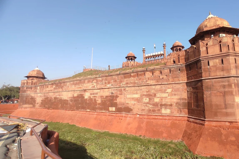 Nueva Delhi: Fuerte Rojo, Jama Masjid y Chandni Chowk con almuerzoTour por el Fuerte Rojo, Jama Masjid y Chandni Chowk