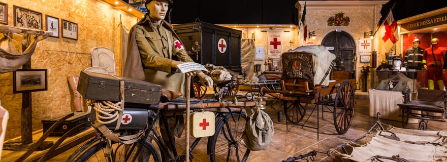Découvrez le musée historique des pompiers et de la Croix-Rouge italienne