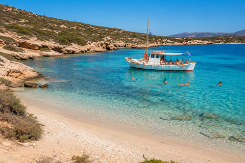 Paros: Naoussa Bay Cruise with Swim Stops and Sunset Option