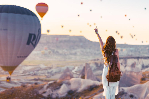 Från Istanbul: Cappadocia privat dagsutflykt med flygPaket UTAN flyg