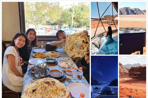 Experience Jordan in 3 Days : Petra & Wadi Rum & Dead Sea Deluex Tent Luxury ( Sunctiy Camp 5 star )