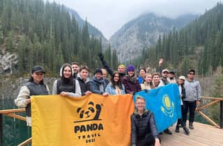 Von Almaty aus: Tagestour zu den Kolsay- und Kaindy-Seen und zum Charyn-Canyon