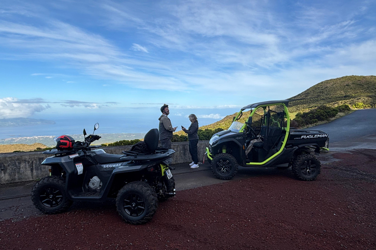 Promenade en buggy dans les vignobles de l&#039;île de Pico