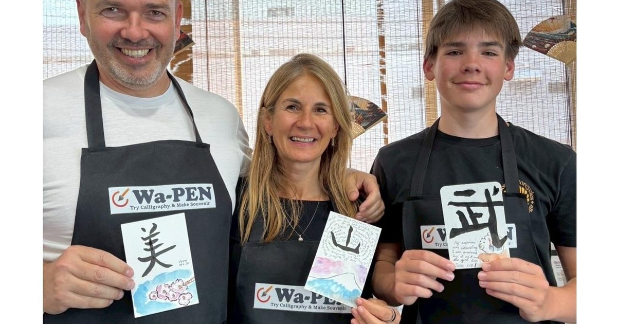 Tokyo: Culture and Calligraphy Experience in Asakusa | GetYourGuide