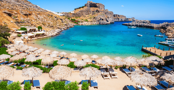 Rhodes Highlights Tour: Lindos, Kallithea Springs & 7 Springs