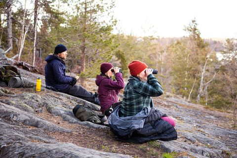 Helsinki: Escursione guidata nella natura di Uutela con merenda