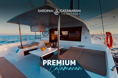 From Palau: Maddalena Archipelago Catamaran Tour with Lunch