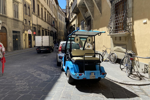 Florença: Tour particular em um mini carro elétrico com guia localTour padrão