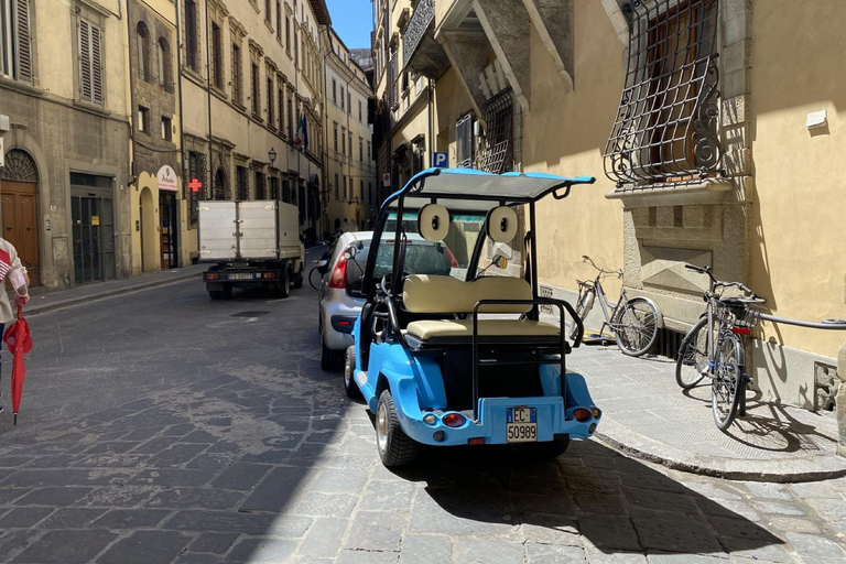 Discover Florence's Charm: Private Tour on Electric Mini Car Private tour on electric mini cars in Florence