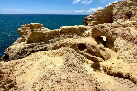 Von Faro aus: Benagil-Höhlen-Abenteuer-Tour und mehrVon Faro aus: Abenteuertour zur Benagil-Höhle